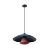 Lámpara colgante OSRAM Decor Flying Mushroom azul/rosa, acero, E27