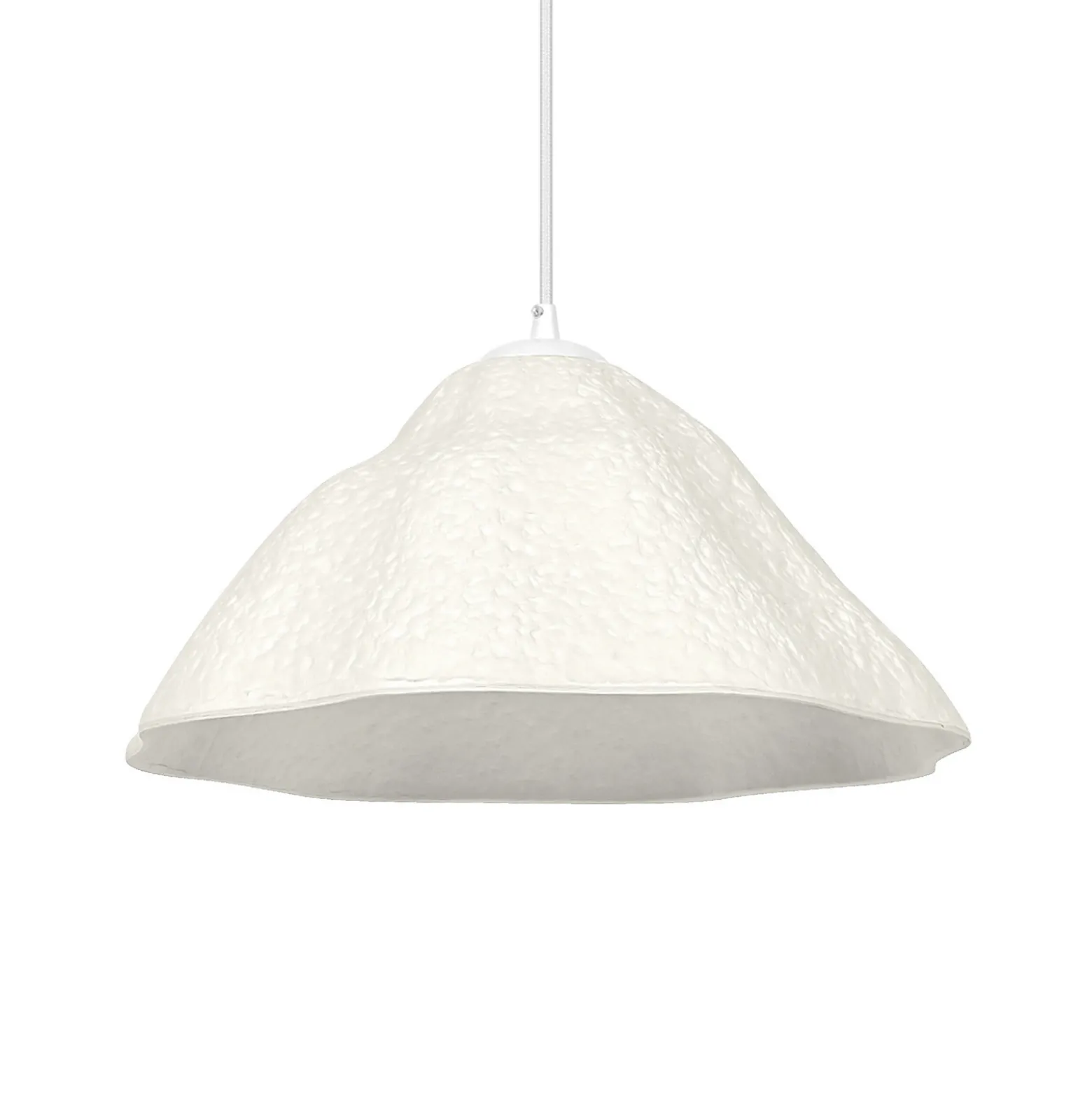 Lámpara colgante OSRAM Decor Lotus Leaf, 1 luz, blanca, papel, E27