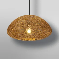 Lámpara colgante OSRAM Decor Paper Drop, 1 luz, beige, E27