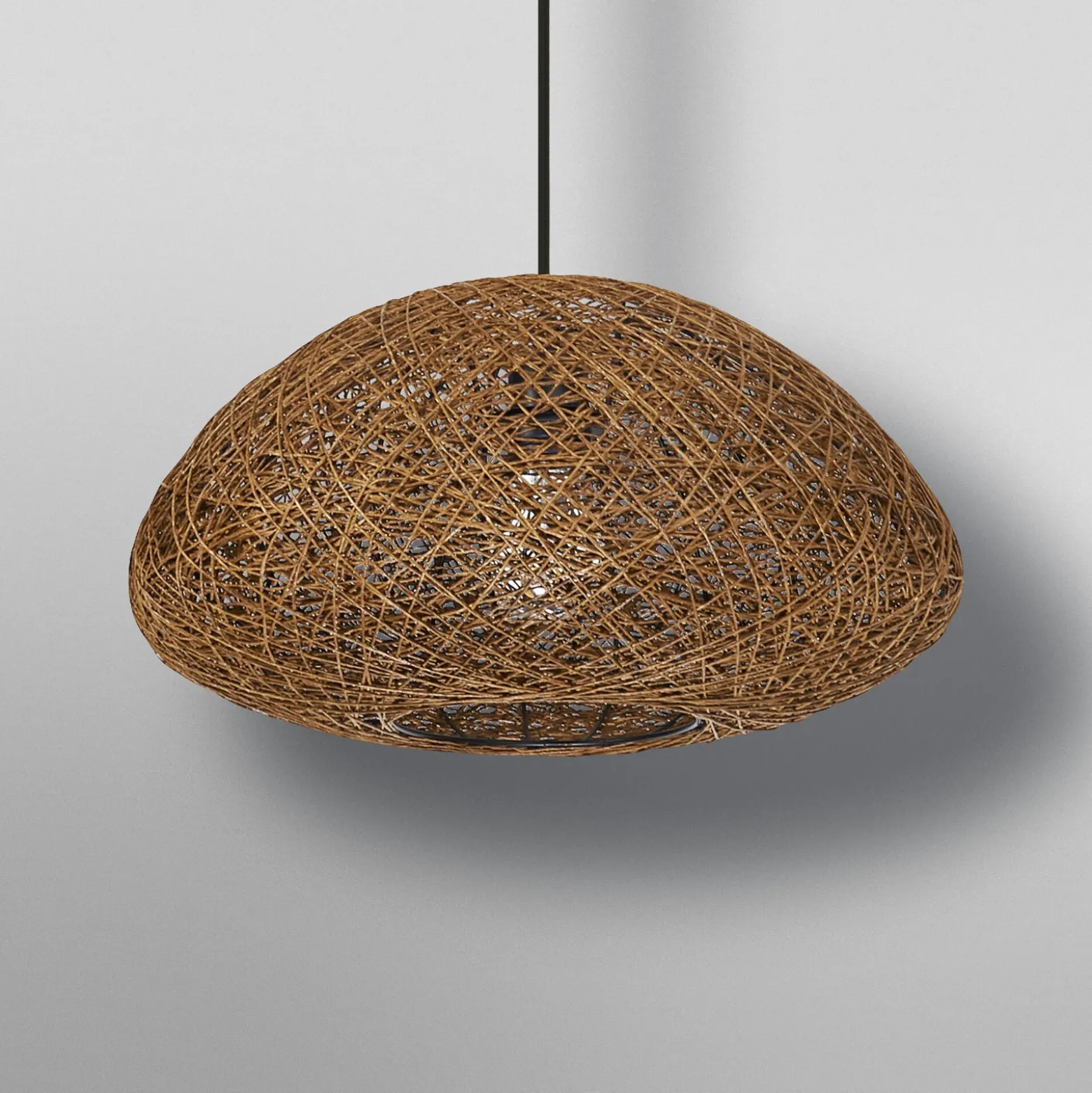 Lámpara colgante OSRAM Decor Paper Drop, 1 luz, beige, E27
