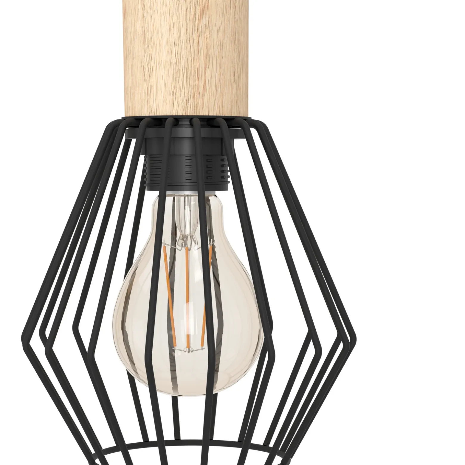 Lámpara colgante Palmorla, alargado, 3 luces
