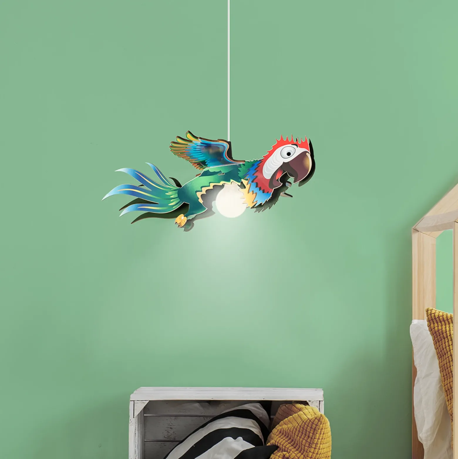 Lámpara colgante Parrot