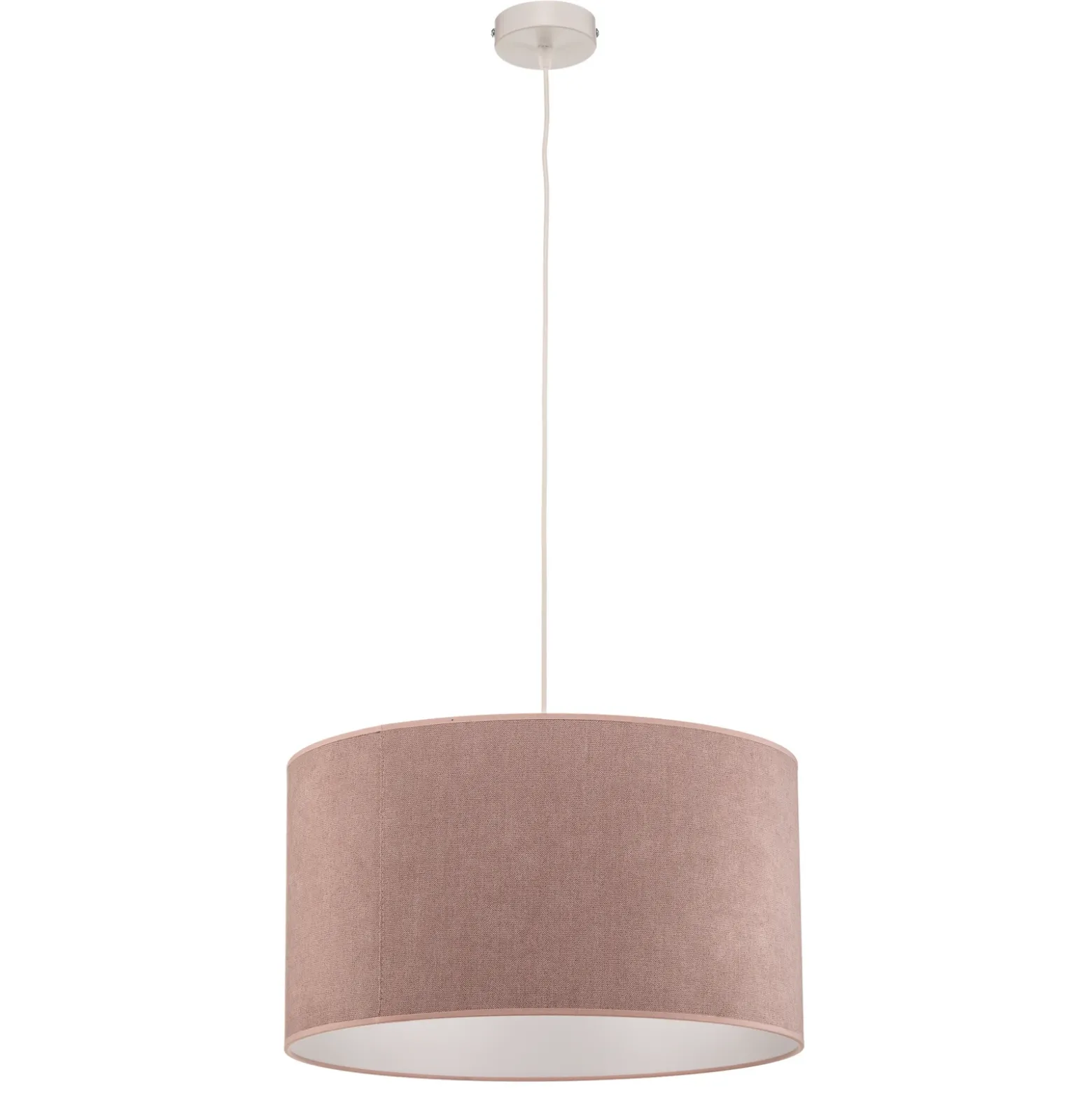 Lámpara colgante Pastel Roller rosa