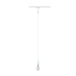 Lámpara colgante Paulmann URail DecoSystems, blanco señal, metal