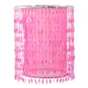 Lámpara colgante 6008419 piedras decorativas, rosa
