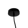 Lámpara colgante Planet de Dyberg Larsen, negra, Ø 40 cm, metal