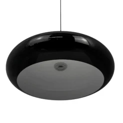 Lámpara colgante Planet de Dyberg Larsen, negra, Ø 40 cm, metal