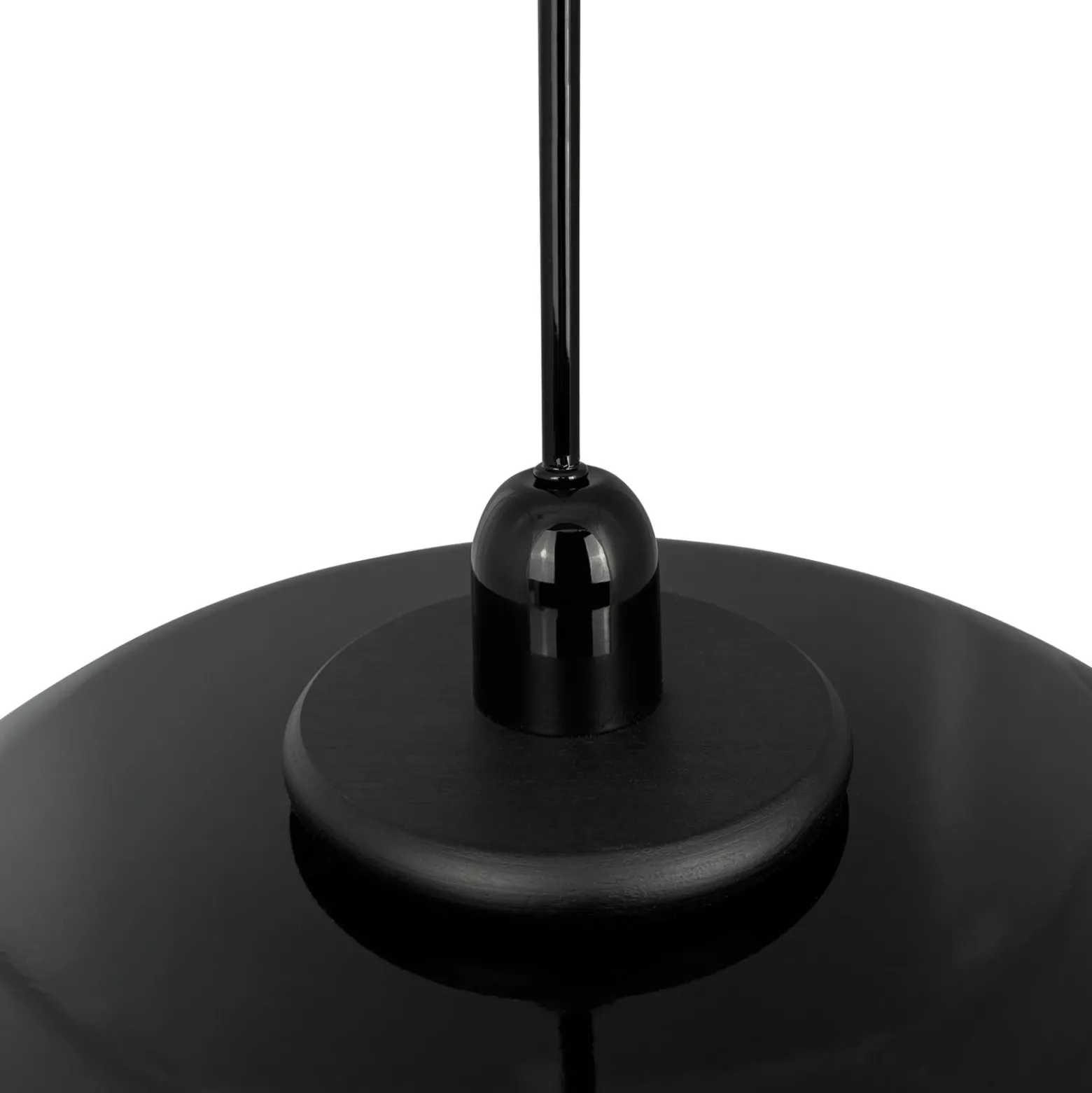 Lámpara colgante Planet de Dyberg Larsen, negra, Ø 40 cm, metal