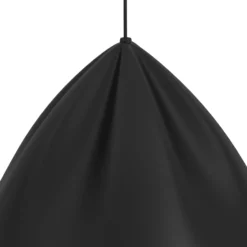 Lámpara colgante Podere, negra