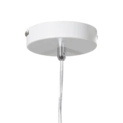 Lámpara colgante púrpura, gris humo, 1 luz, cristal