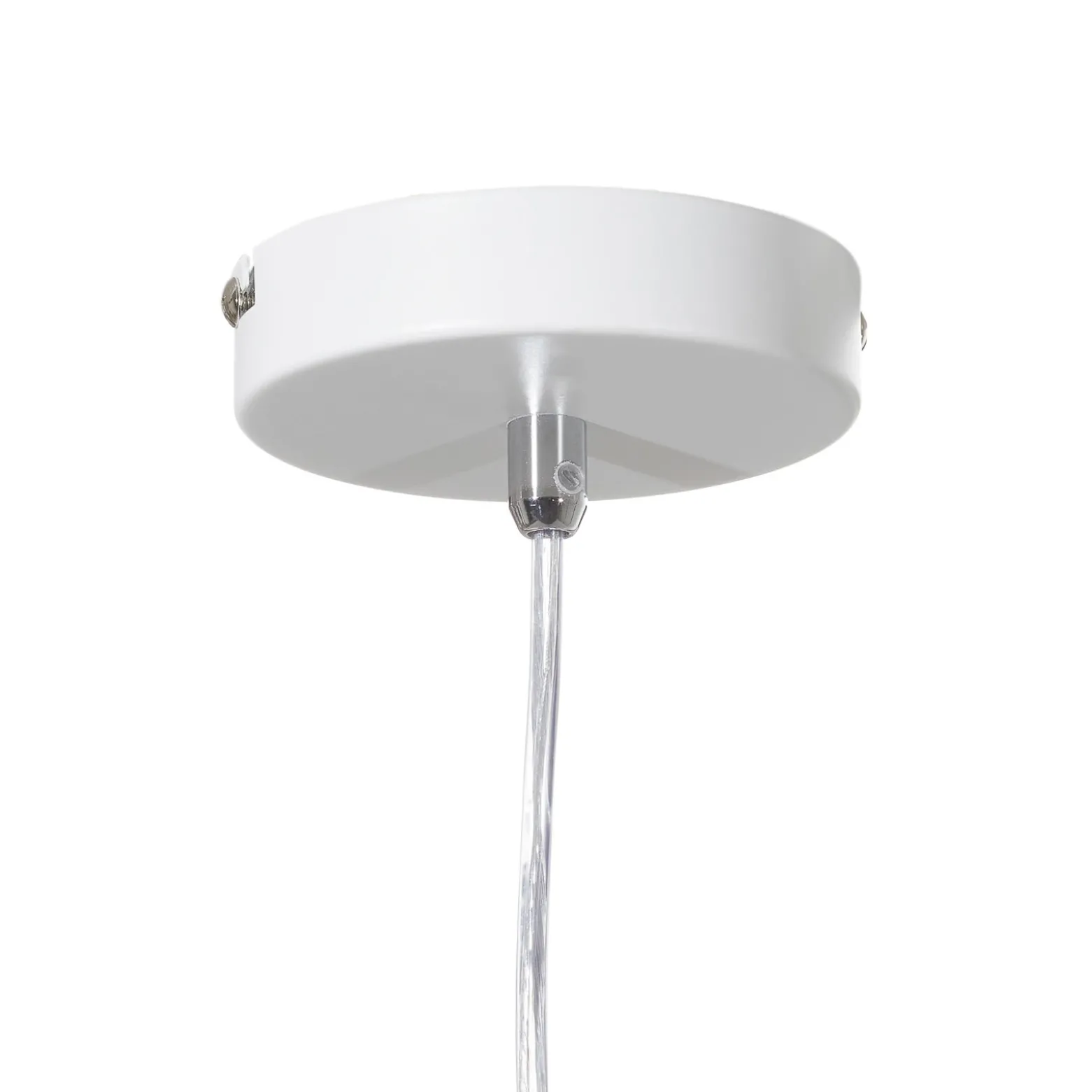 Lámpara colgante púrpura, gris humo, 1 luz, cristal