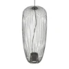 Lámpara colgante Pumpkin S, gris oscuro, Ø 27 cm, metal, GU10