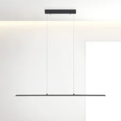 Lámpara colgante PURE LED Lite, antracita, 100 cm, CCT, atenuable