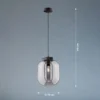 Lámpara colgante Regi, 1 luz, Ø 18 cm