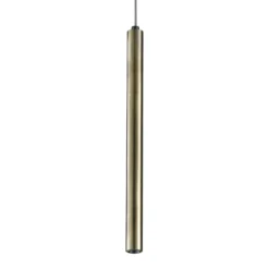 Lámpara colgante riel LED Oboe 3,5W 3.000K bronce