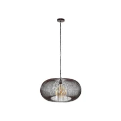 Lámpara colgante Rippberg, negro, 1 luz