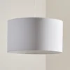 Lámpara colgante Roller, blanca, Ø 45 cm
