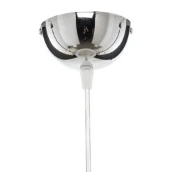 Lámpara colgante Roller, blanca, Ø 45 cm