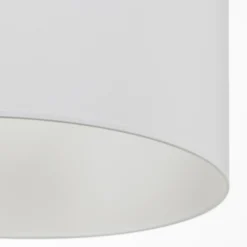 Lámpara colgante Roller, blanca, Ø 45 cm