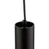 Lámpara colgante Rondo negro/dorado, 1 luz