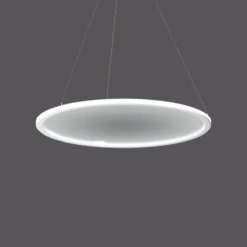 Lámpara colgante RZB Sidelite ECO Ø 58 cm transparente 4000 K