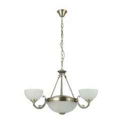 Lámpara colgante Savy, 5 luces