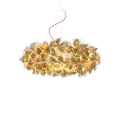 Lámpara colgante Slamp Clizia MAMA NON MAMA, Ø78 cm, dorada/roja