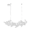 Lámpara colgante Slamp Hanami Suspension, cable transparente