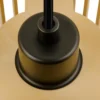 Lámpara colgante SLV Wud, madera clara, Ø 25 cm, madera