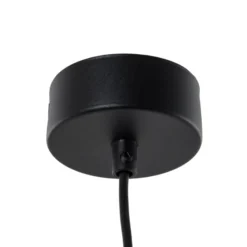 Lámpara colgante Sone, 1 luz, negro