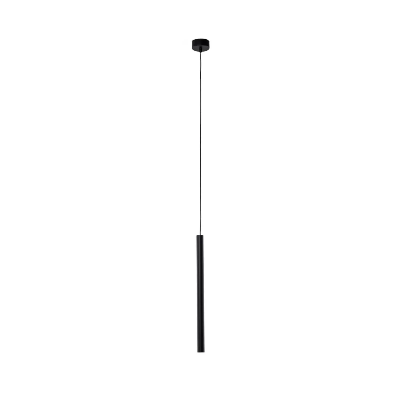 Lámpara colgante Sone, negra, de 1 luz, 3 cm
