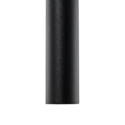 Lámpara colgante Sone, negra, de 1 luz, 3 cm