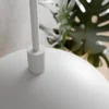 Lámpara colgante Sool, blanca, Ø 15 cm, 1 luz, metal, E27