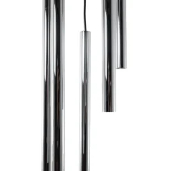 Lámpara colgante Sopel Lux, 5 luces, redonda, negro/plateado, G9