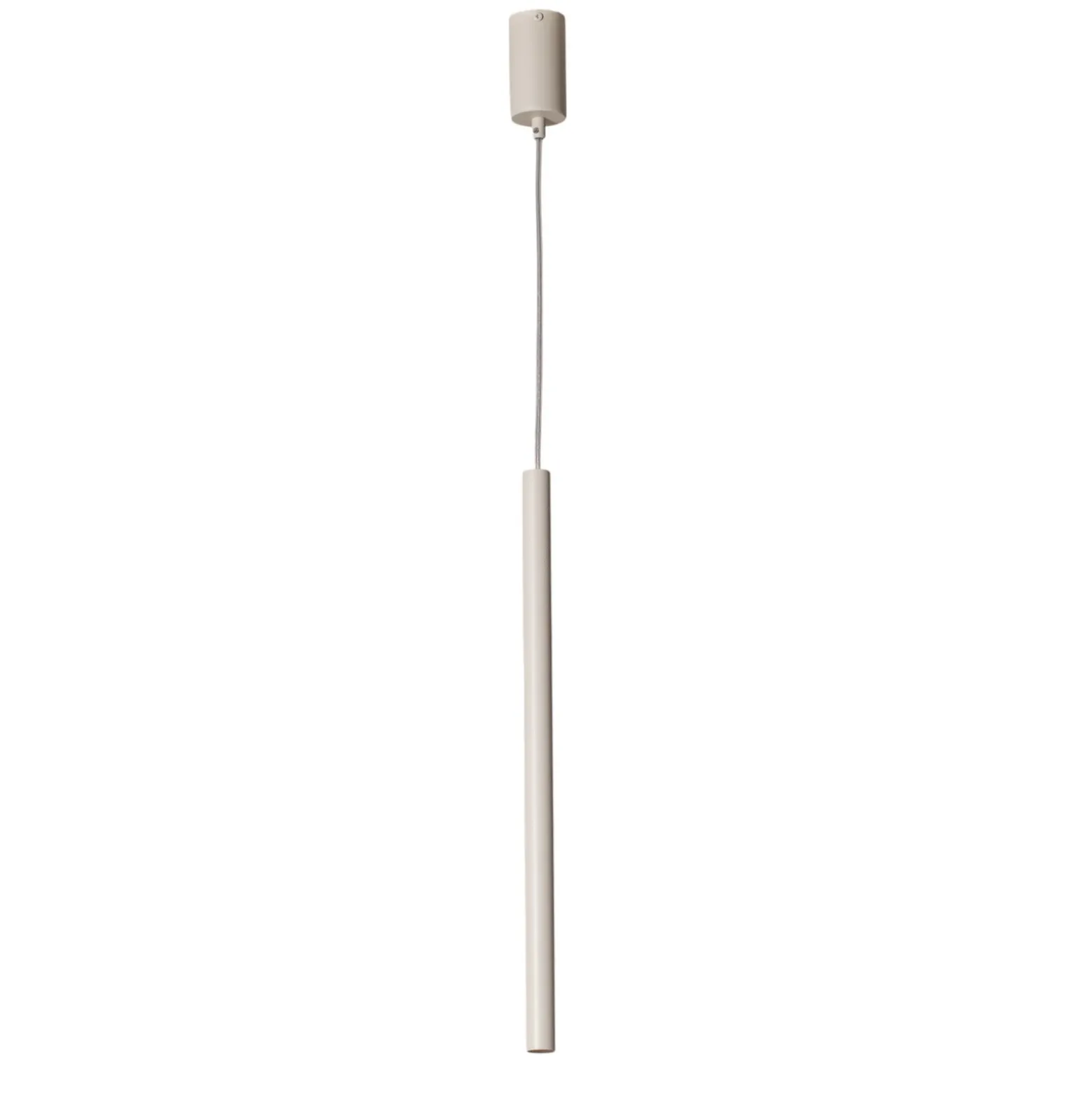 Lámpara colgante Sopel 1, taupe, 1 luz, acero, G9, Ø 5 cm