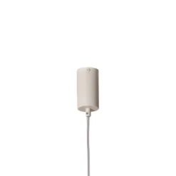 Lámpara colgante Sopel 1, taupe, 1 luz, acero, G9, Ø 5 cm
