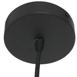 Lámpara colgante Sparkled Light, marrón, Ø 50 cm, corcho