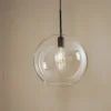 Lámpara colgante Sphere XL con pantalla de cristal