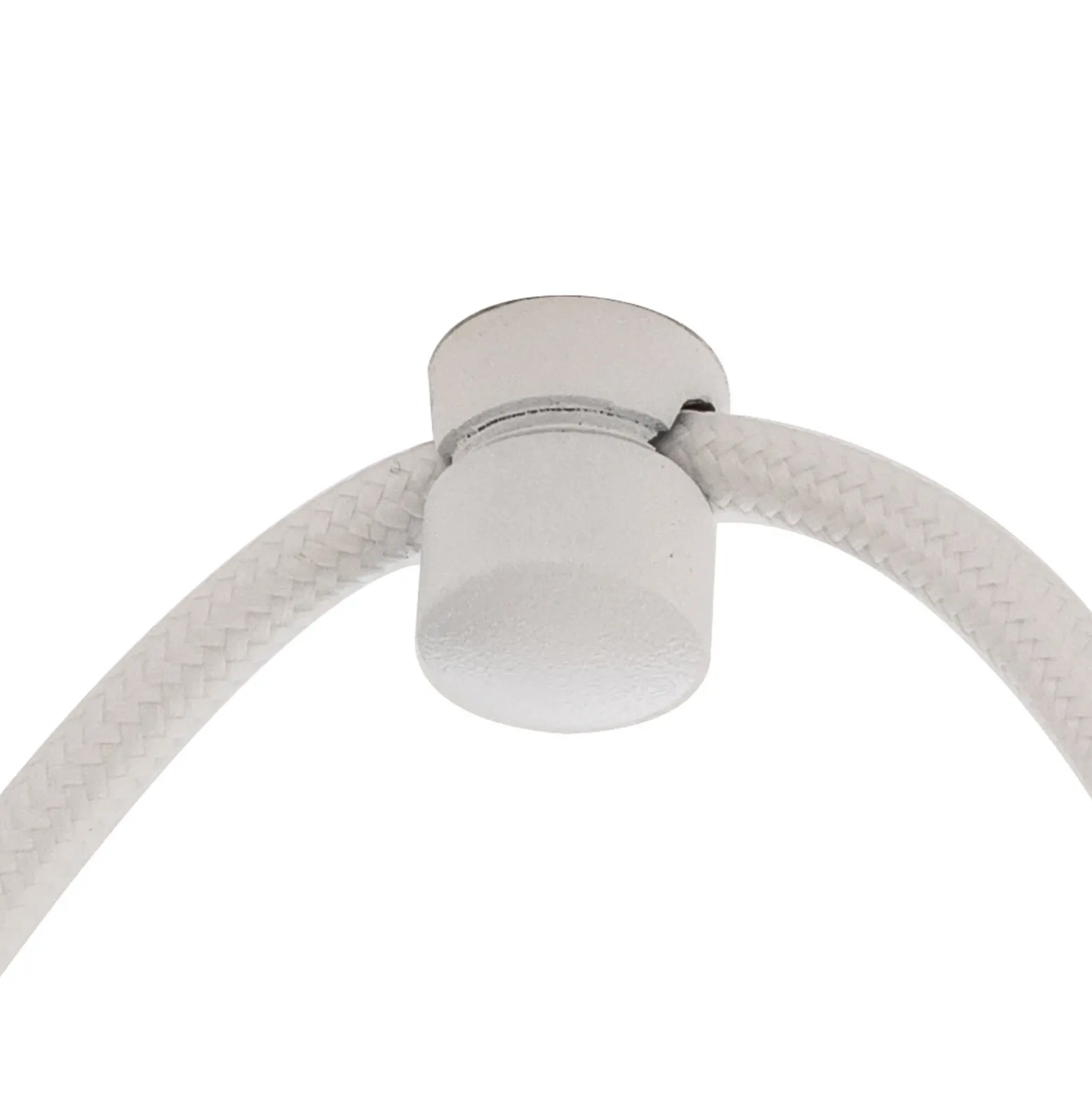 Lámpara colgante Spider en blanco, 5 luces