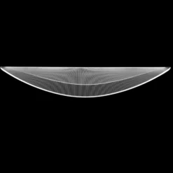 Lámpara colgante Stilnovo Diphy, dosel de montaje, 76 cm, 3000 K