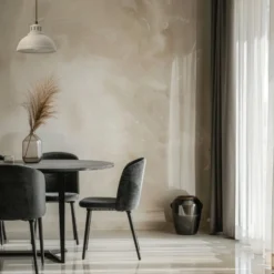 Lámpara colgante Sven, 1 luz, beige, acero