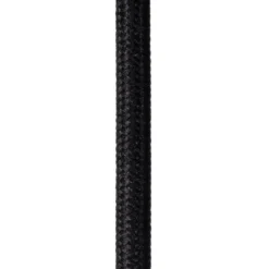 Lámpara colgante Tagalog de ratán, negro/natural