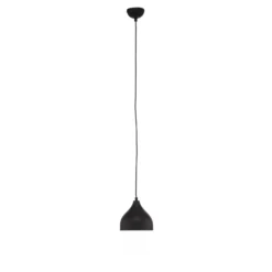 Lámpara colgante Tattoo 2396, Ø18cm, negro/oro