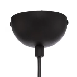 Lámpara colgante Tattoo 2396, Ø18cm, negro/oro