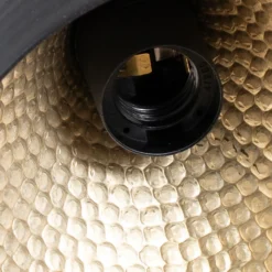 Lámpara colgante Tattoo 6201 Rondel de 3 luces negro/oro
