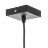 Lámpara colgante Thin, negro, 1 luz