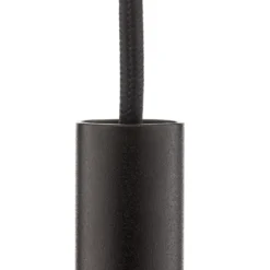 Lámpara colgante Thin, negro, 1 luz