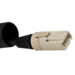 Lámpara colgante Thin, negro, 5 luces, lineal