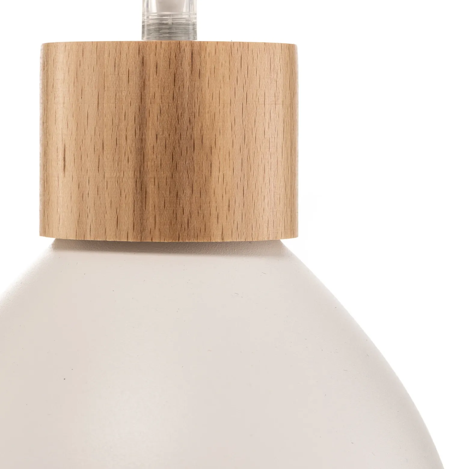 Lámpara colgante Tira, blanca, 70 cm, con 3 luces