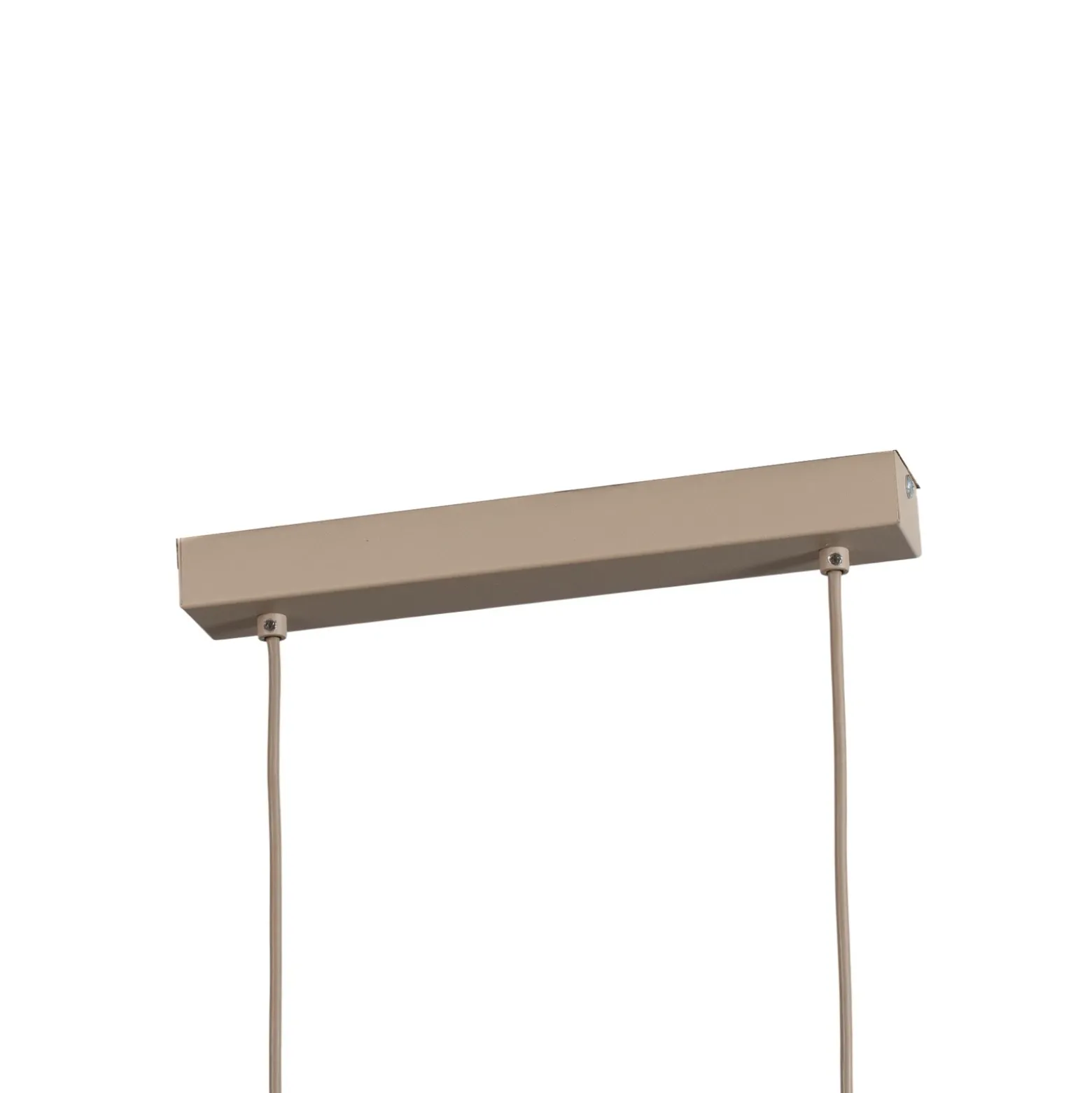 Lámpara colgante Treeon, 3 luces, madera, yute, color natural/crudo